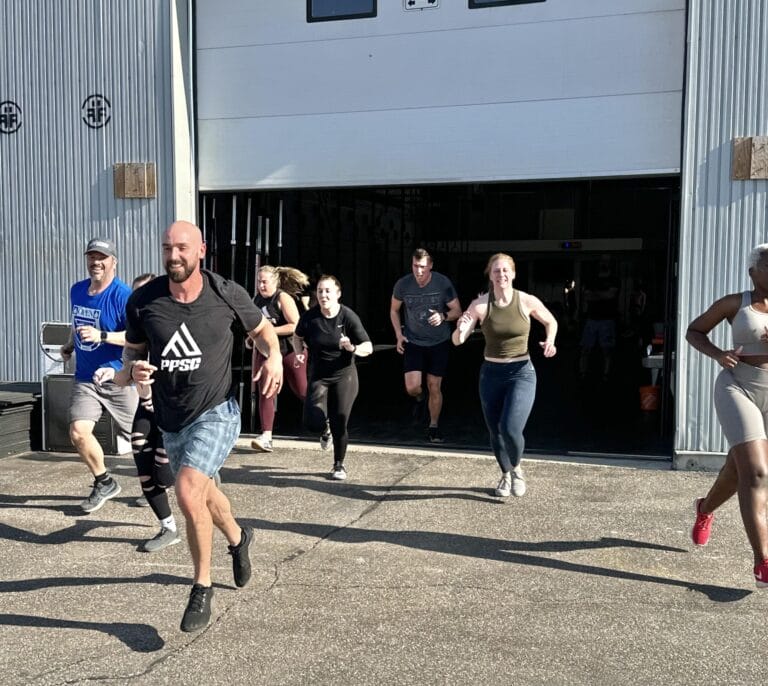 Running, one aspect of fitness