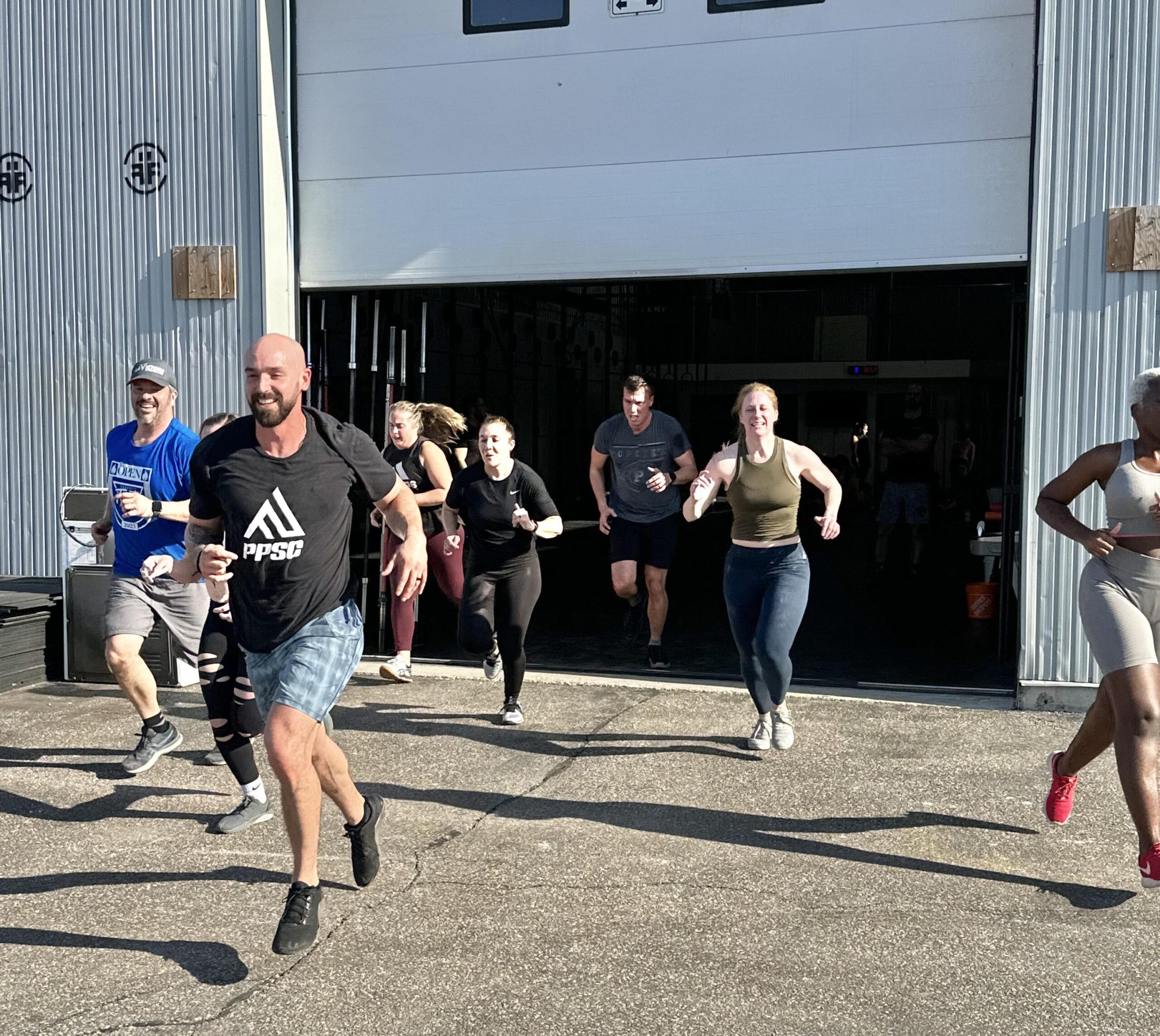 Running, one aspect of fitness