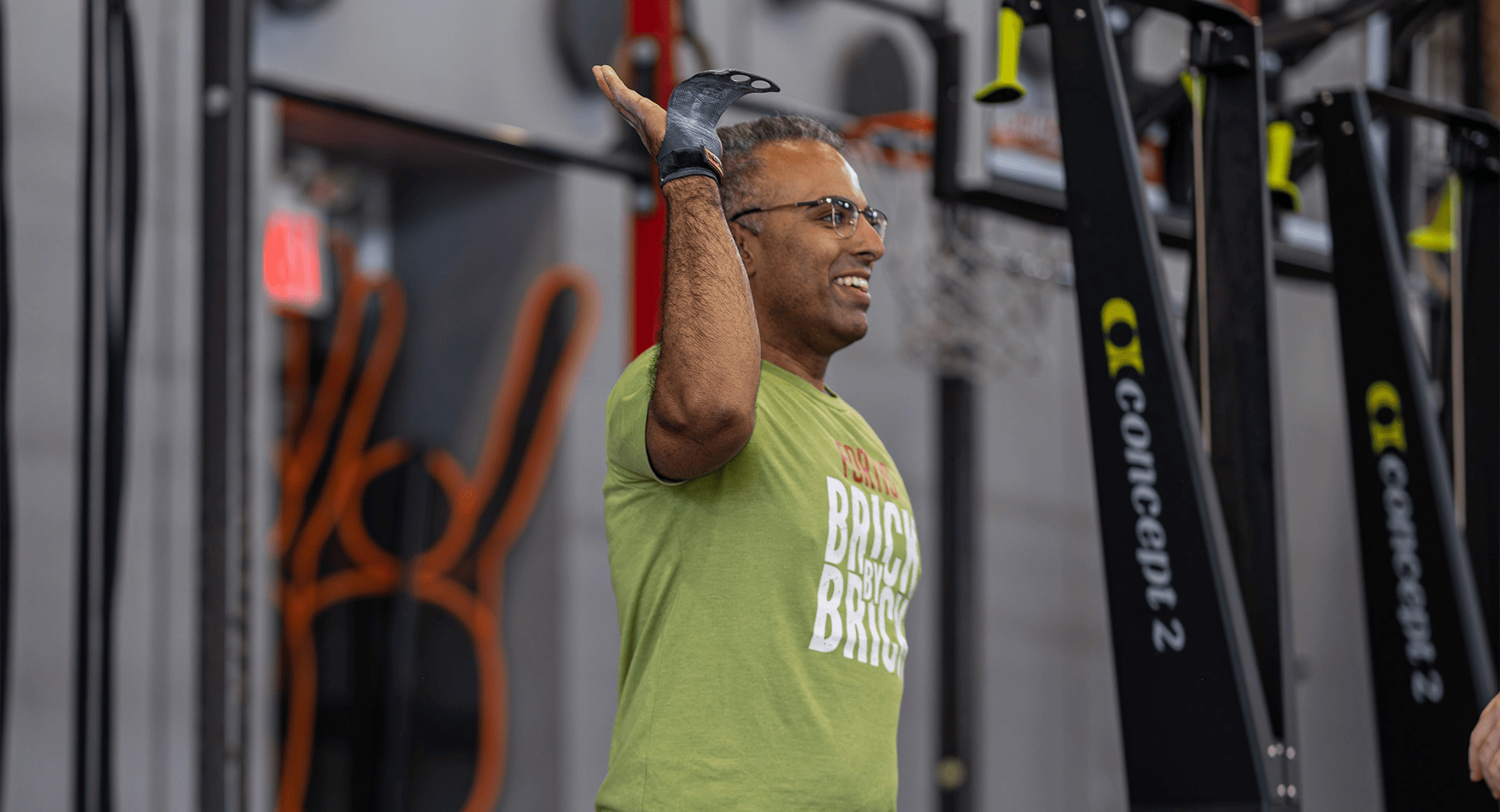 man exercising at CrossFit Fortis