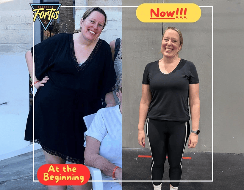 Brenda testimonial for CrossFit Fortis